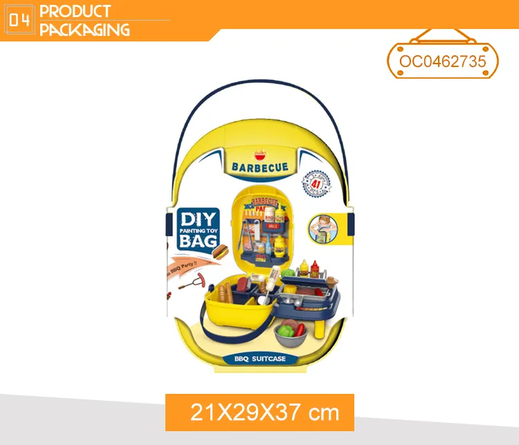 Modern Luxury Household Items Miniature Kitchen Toys Play Set for Cooking