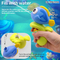 Wholesale New Small Fish Shooting Plastic Pressure Water Guns Summer Toy Water Gun for Kids