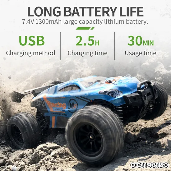 Plastic Remote Control Racing Car Toy High Speed Drift Car Model 1: 18 Scale RC Car