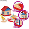 DIY Plastic Sand Castle Building Block Toys Building Materials for House Construction Game with Magic Sand