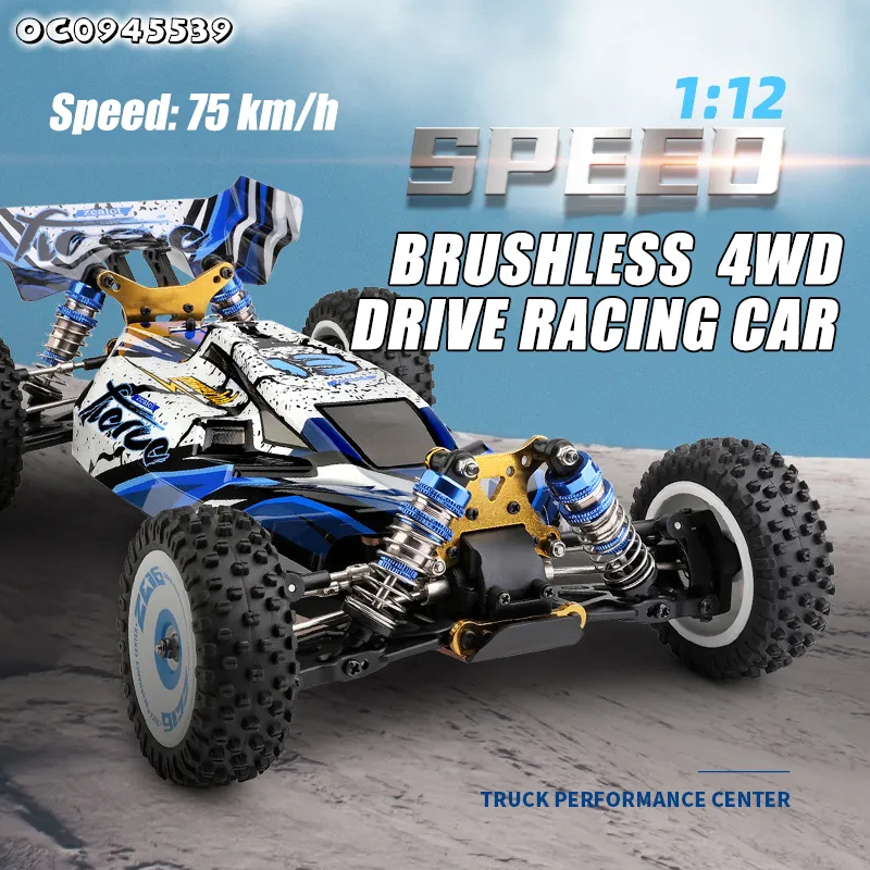 off Road Brushless Motor RC 1: 12 Alloy Drifting Cars Toy Model Remote Control for Adults with High Speed Wholesale