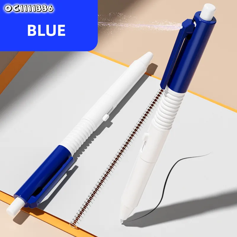 2in1 Personalized Pens Funny New Novelty Writing Pump Portable Spoof Toys Water Spray Pen Water Gun for Kids