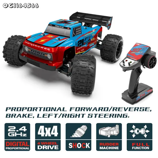 1: 14 Scale Remote Control Big RC Alloy Model Toy High Speed off Road 4WD Cars