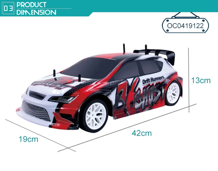 Wholesale Electric High Speed Radio Controled RC Drift 1: 10 Model Car