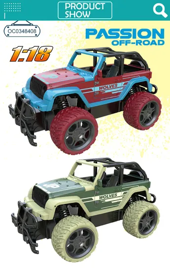 Road Model Car Remote Stunt Plastic RC Control Toys