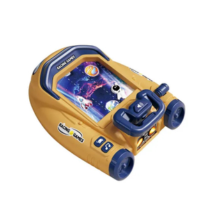 Interactive Simulation Gaming Table Cute Electronic Racing Adventure Car Steering Wheel Toy for Kid Toddler Musical Driving Game