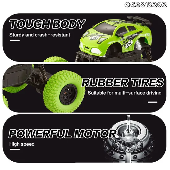 1: 20 Scale off Road Model RC Drift Rock Climbing Sand Car Toys Kids Race Cars with Remote Control Kid