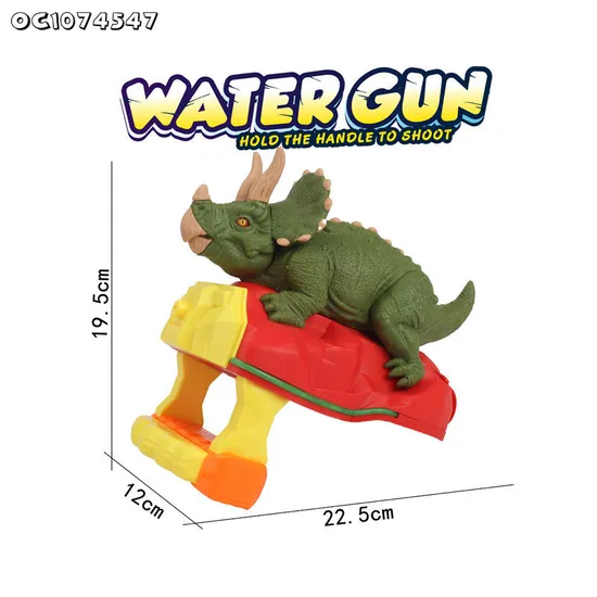 Tyrannosaurus Rex Outdoor Shooting Handheld Dinosaur Wrist Water Gun Mini Plastic Toy Water Spray Gun for Kids