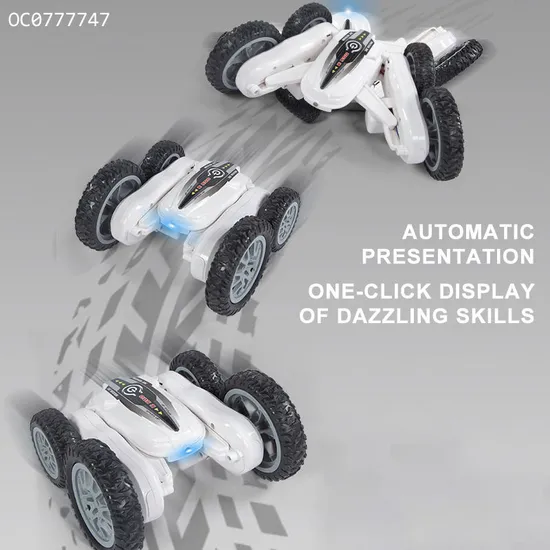 Low Price Kids Remote 4WD Watch Control RC Stunt Car 360 Rotating Toys Car