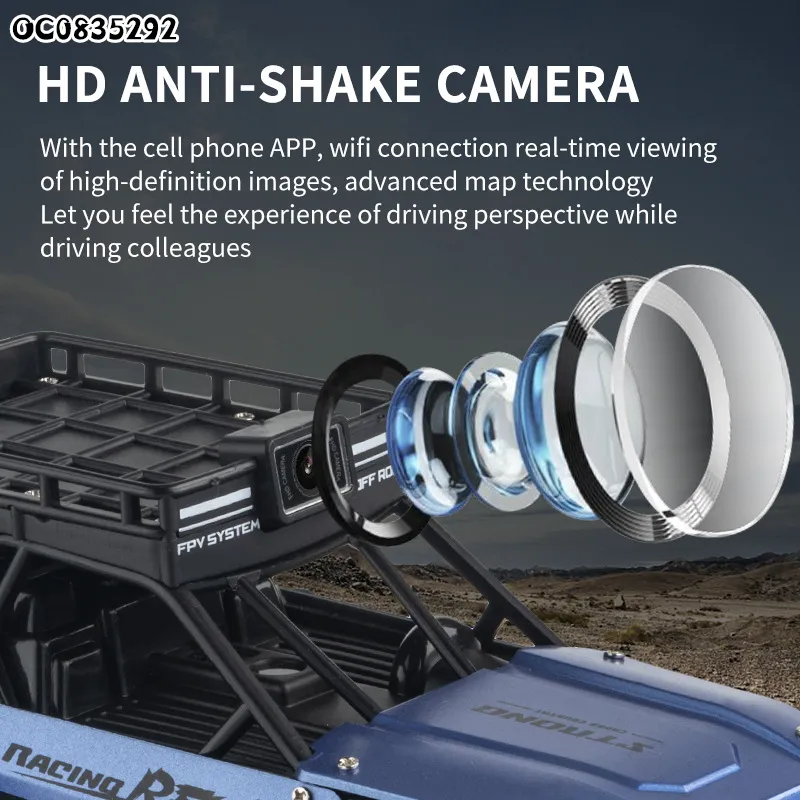 off Road RC Car Toys with HD Anti Shake Camera for Adults with High Speed off Road Car Toys