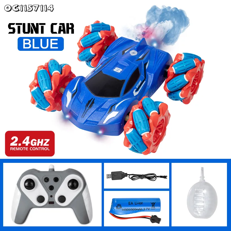 Hobby Grade Lighted up Gift Cheap Wholesale Fancy RC Stunt Cars Remote Control Toys Car for Boys
