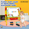 Wholesale Montessori Early Children Education Double Sided White Plastic Magnetic Children Tablet Drawing Board