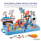 Wholesale Montessori Educational Toys 3D Creative Puzzle Painting Drawing Table Popular DIY Toy