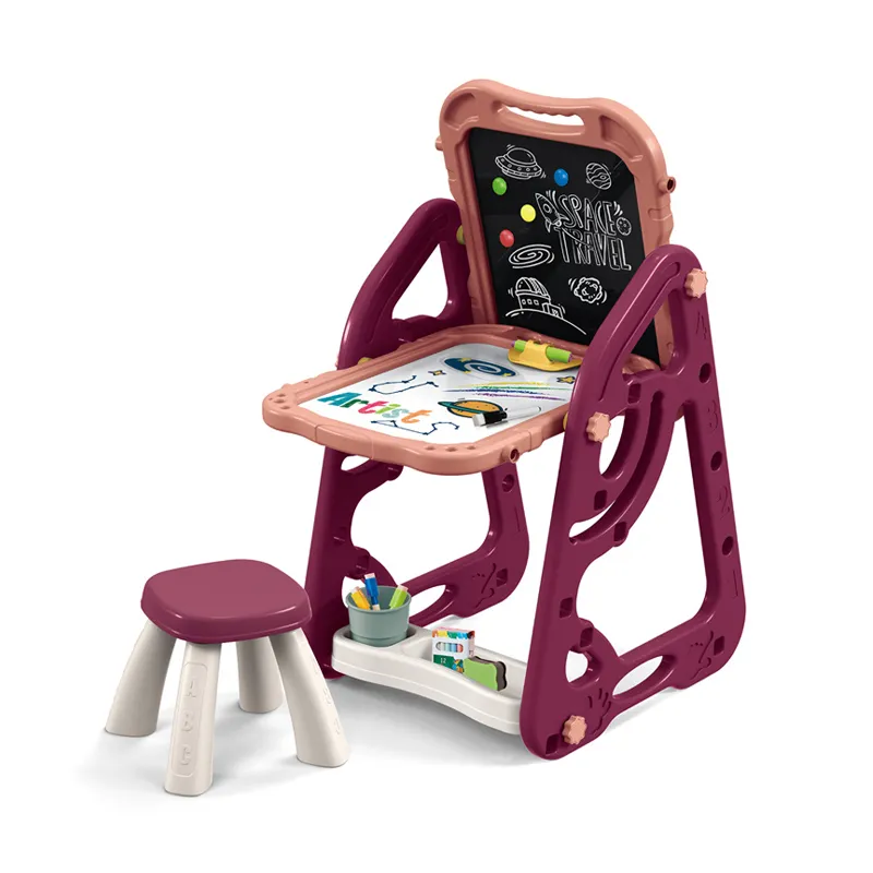 Foldable Double Sides Children Art and DIY Wholesale Magnetic Writing Toys Drawing Board