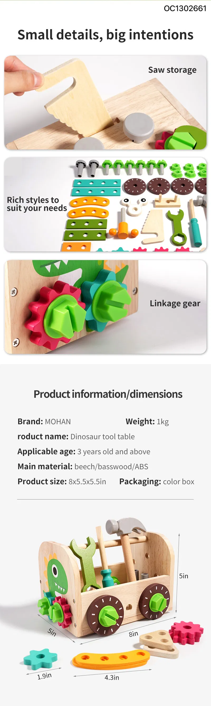 Engineer Toys Screw Driver Set with Wooden Tool Box 2026 on Sale