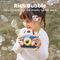 Summer Outdoor Games Light up Toys Bubble Camera Plastic Electric Bubble Machine