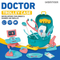 Wholesale Pretend Play Table Plastic Medical Tool Set Educational Montessori Doctor Toy for Children