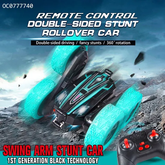 Wholesale Electric Remote Control Custom 360 Flip RC Rolling Stunt Car Toy