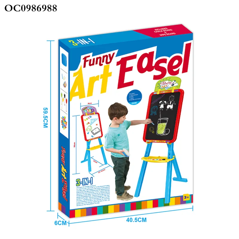 Children Montessori Double Sided Educational Toys Interactive Kids Drawing Wholesale Magnetic Writing Board