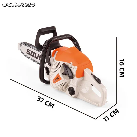 Helmet Kids Garden Kit Boys Hand Tools Electric Chain Saw Toy Children Garden Games Pretend Play Tool Set with Sound From China