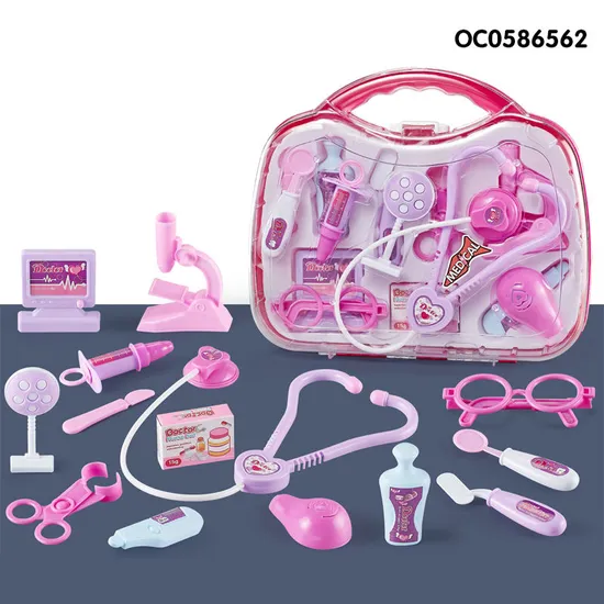 Wholesale Kids Promotional Gift Medical Pretend Plastic Montessori Doctor Role Play Set Toys