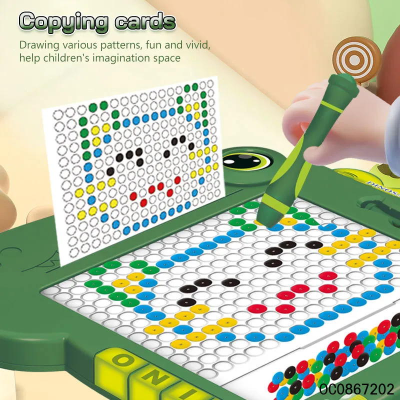 Wholesale Magnetic Board Fidget Pen Educational Toys Kids Plastic Writing Drawing Board