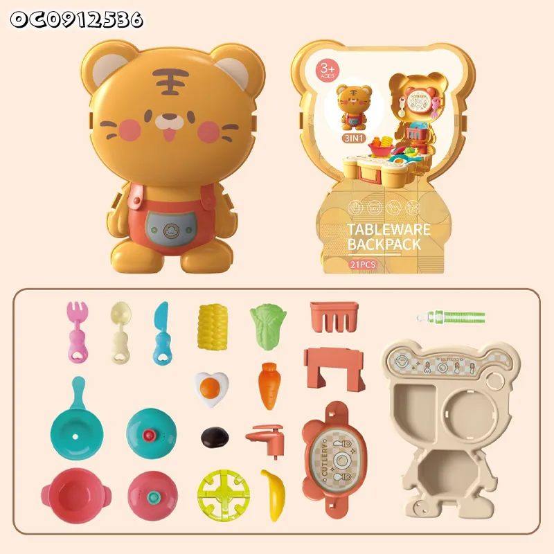 Wholesale Pretend Educational Play Vegetable Fruit Food Fun Cooking Role Play House Kitchen Toys for Kids