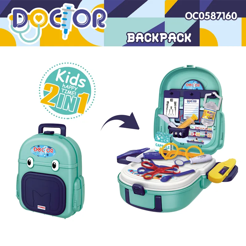 Montessori Kids Pretend Play Medicine Box Children Interactive Creative Hospital Doctor Toys Set