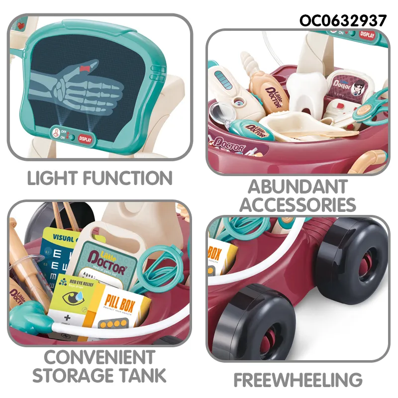 Wholesale Kids Medical Pretend Plastic Montessori Doctor Role Play Toys