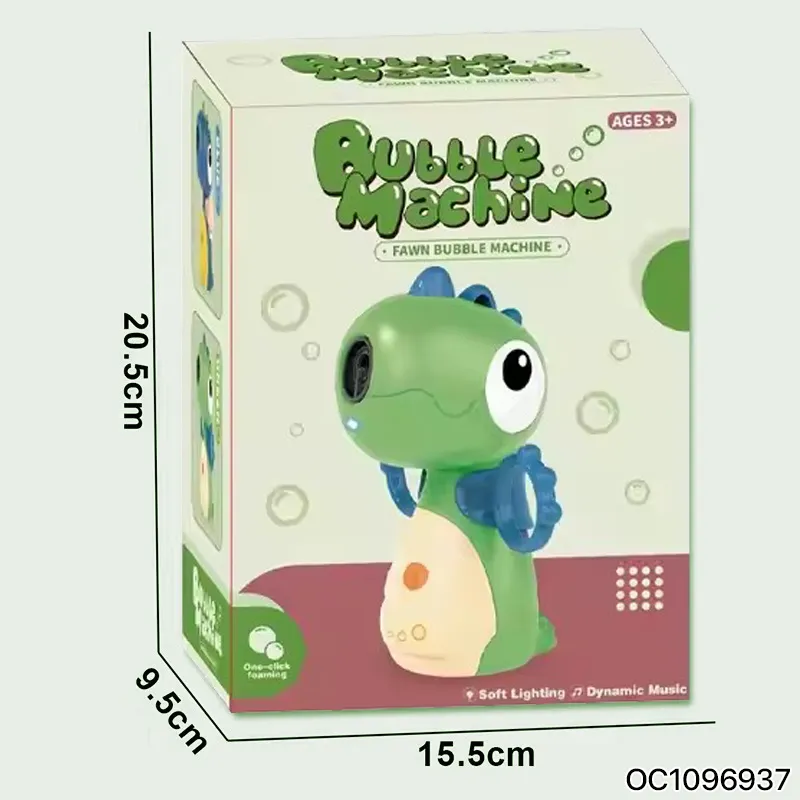 Children New Mode Summer Electronics Item China Bubble Water Dinosaur Bubble Gun Machine Other Outdoor Toys Gun