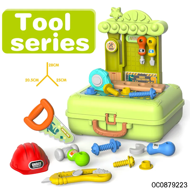 Dinosaur Truck Storage Children's Drill Machine Set Hand Tools Toys Box