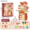 Wholesale Plastic Vegetables and Fruits Kitchen Children House Pretend Play Set Toys for Kids