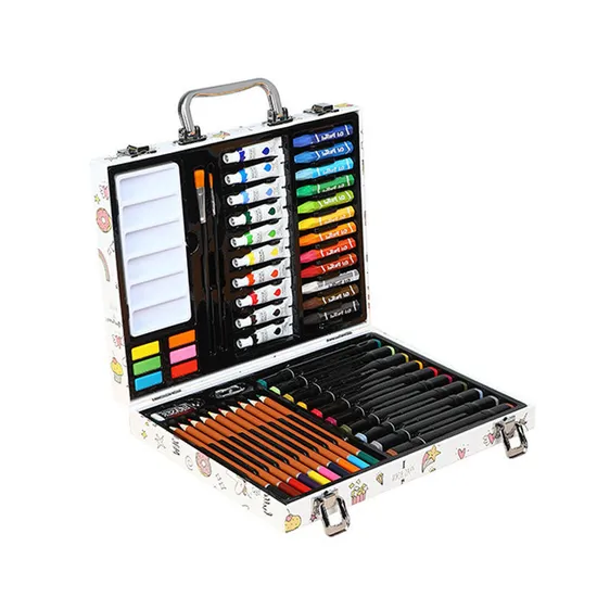 Wholesale Custom Color Pencil Crayons Watercolor Painting of Drawing Tools and Materials Montessori Educational Toys for Kids
