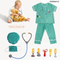 Baby Uniform Doctor and Nurse Party Costume Doctor Medical Role Play Toys for Kids