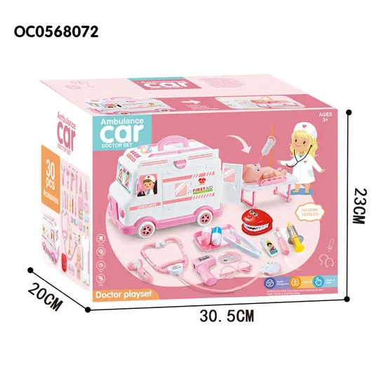 Medical Pretend Play Toys Montessori Interactive Kids Hospital Creative Doctor Set