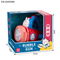 Children Automatic Quick Game Push Blowing Bubble Electric Cartoon Animal Toy Bubble Gun Machine with Light Music Outdoor