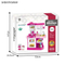 Big Wholesale Plastic Pretend Children House Play Kitchen Kids Cooking Set with Water Spray Sink
