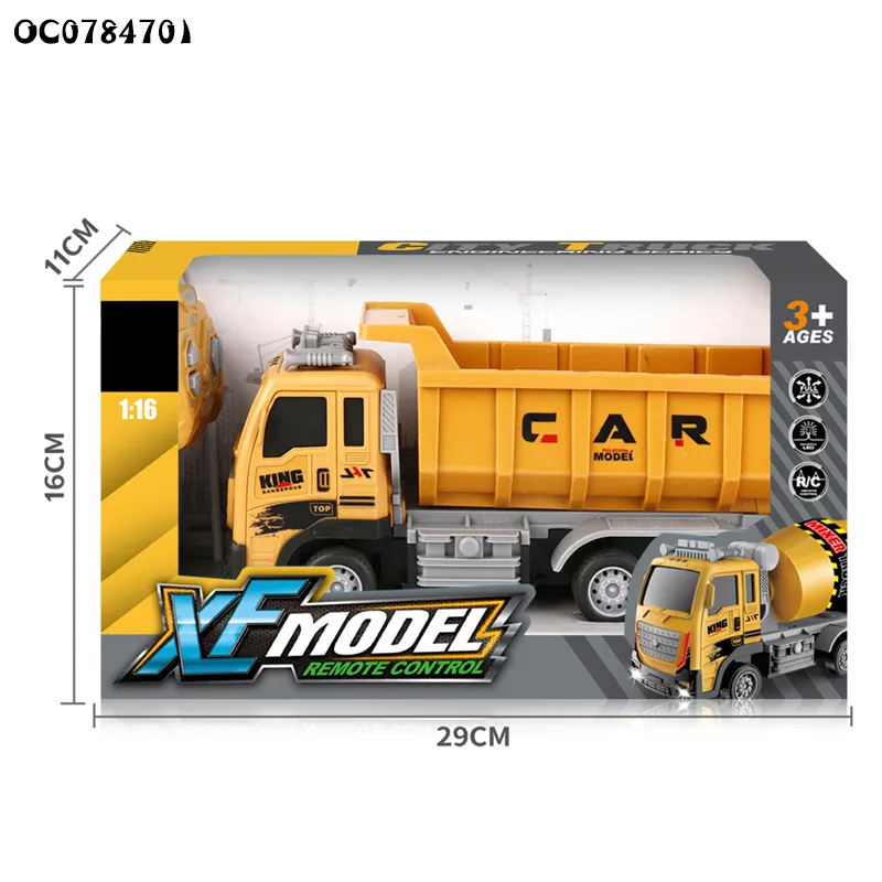 Wholesale Electric Engineering Truck Model Toys 4WD 1: 16 Simulation off Road RC Truck