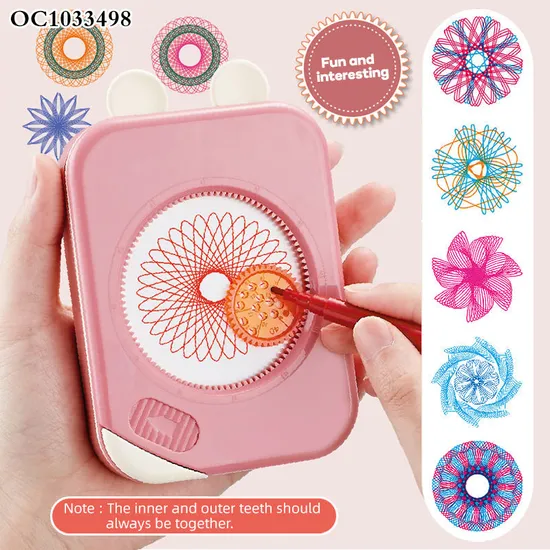 Multifunctional Geometric Ruler Artist Drawing Painting Tools and Materials Set Fancy Wholesale Educational Toy for Kids
