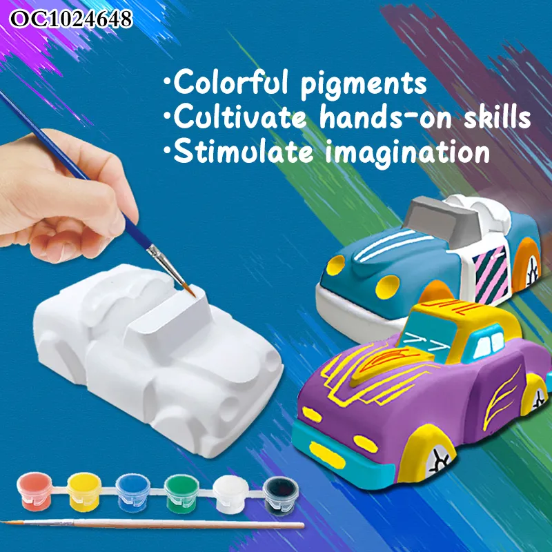 Creative Educational Drawing Toy Children Graffiti DIY Arts and Craft Plaster Painting Montessori Educational Toys for Kids