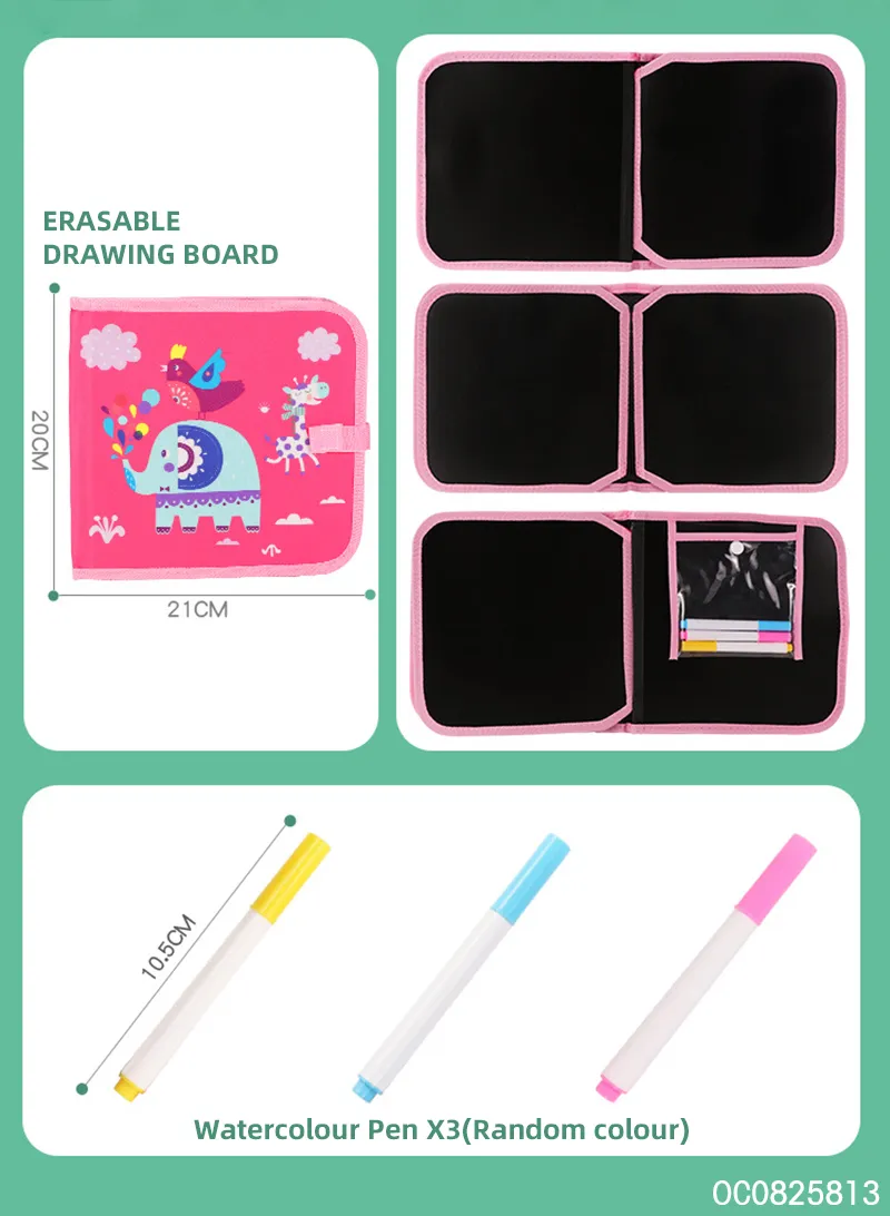 Wholesale Magnetic Writing Montessori Early Learning Educational Toy Reusable Kids Drawing and Coloring Board