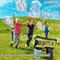Kids Wholesale Outdoor Toys Structures Popular Automatic Space Soap Bubble Machine Gun Toys with Light and Bubble Water