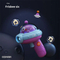 Other Educational Toys Cheap Kid Toy Light and Sound Astronaut Space Gun Projection Toy Gun