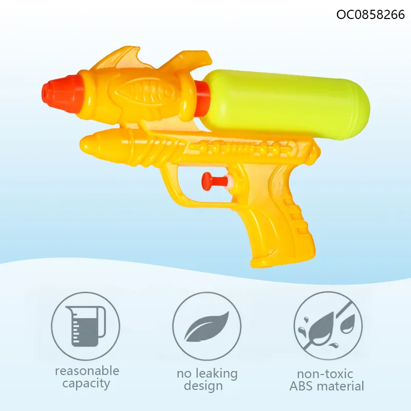 2025 New Arrival Transparent Mini Plastic Portable Water Gun Toys Water Shooting Game for Summer Hot Selling Items
