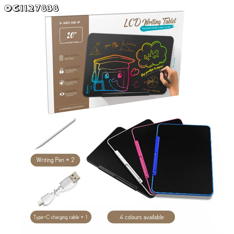 Painting Pad Handwriting Board LCD Writing Kid Child Education Hobbies Toys Birthday Gifts LED Wholesale Magnetic Drawing Board