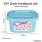 Girl Creative DIY Handmade Play Set 3D Stickers for DIY Glitter Cards Wholesale Educational Toy