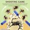 Plastic Indoor Shooting Electronic Rotating Movable Target Stand Game Dinosaur Guns Sniper Soft Bullet Toy Gun with Soft Bullet