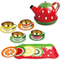 Wholesale Fruit Steel Tea Cups and Toys Mini Kitchen Pretend Gift Play Set