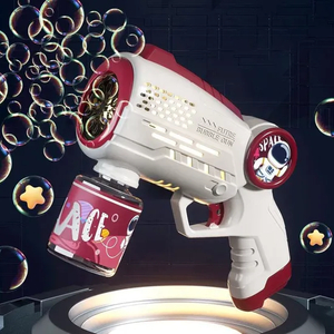 Outdoor Wedding Party Birthday Space Bubble Gun Machine Gift Perfect Choice Kids Toys Automatic Electric Bubble Machine Gun