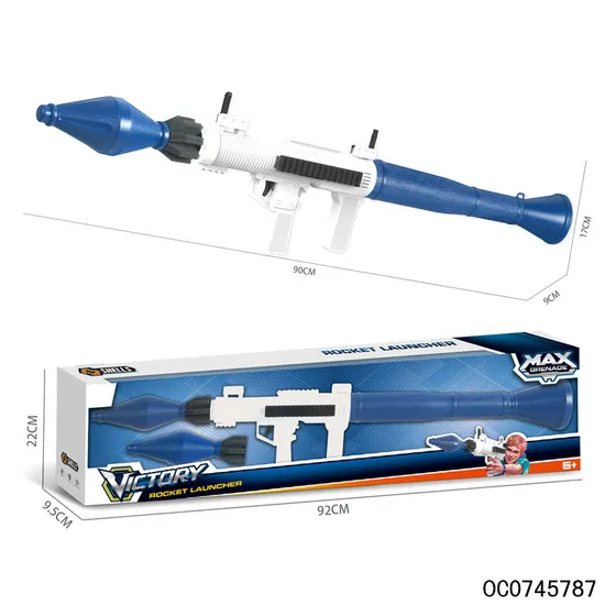 Hot Selling Game Shooting Toys Bullet Rocket Toy Gun for Boys